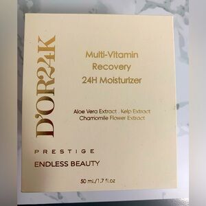 Brand new D’OR24K Prestige Multi-vitamin Recovery 24H Moisturizer 1.7oz